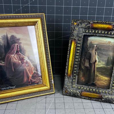 Framed Jesus Prints 5x7