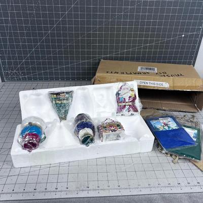 Music Box Christmas Ornaments NEW