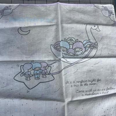 San Rio My Melody, Little Twin Stars, Bunny, HANKIES - OMG 1970's VINTAGE!!! 