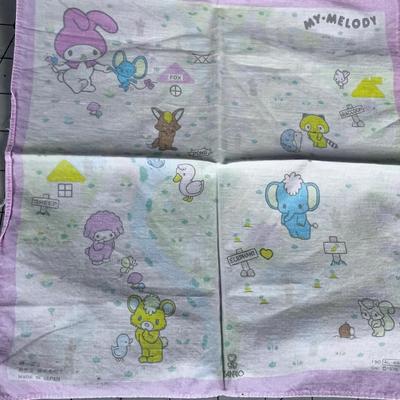 San Rio My Melody, Little Twin Stars, Bunny, HANKIES - OMG 1970's VINTAGE!!! 