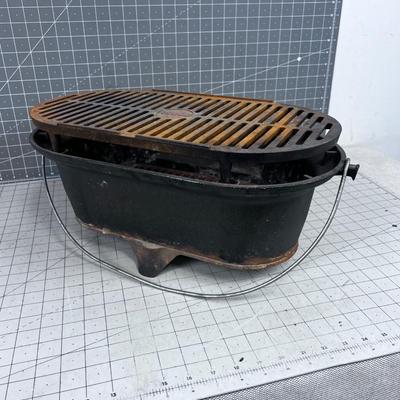 Cast Iron HIBACHI by LODGE, Unique! 