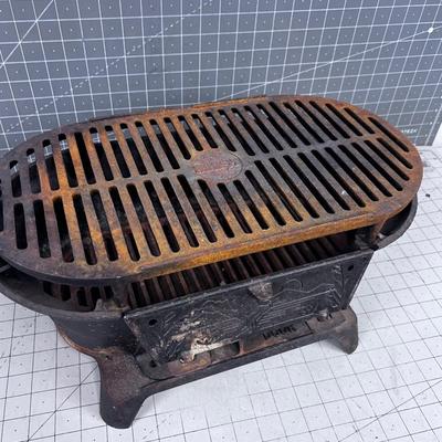 Cast Iron HIBACHI by LODGE, Unique! 