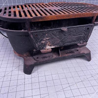 Cast Iron HIBACHI by LODGE, Unique! 
