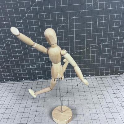 Wood Artist Model, Posable