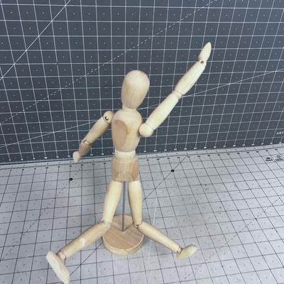 Wood Artist Model, Posable