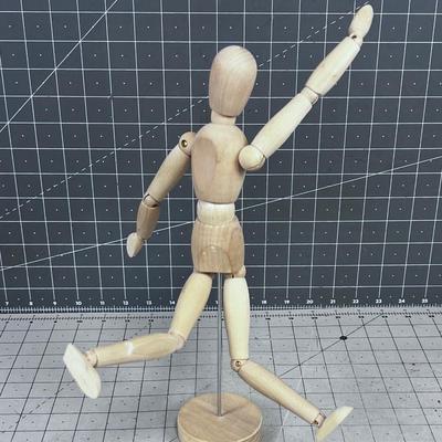 Wood Artist Model, Posable