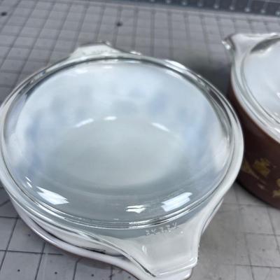 PYREX Early American 3 Piece Casserole Set