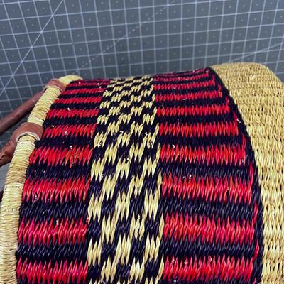 Woven Tote Bag. Nice for the Beach. 