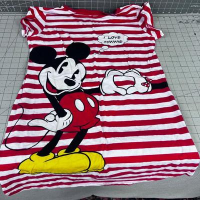 Disney I LOVE MICKEY, I LOVE MINNIE - Sleep Shirt