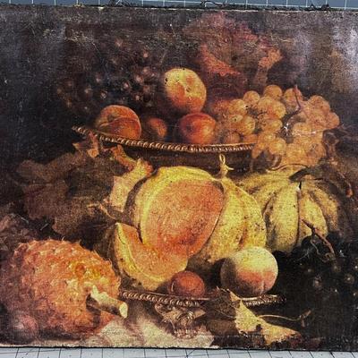 Framed Antique PRINT 