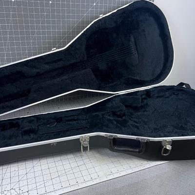 Acoustic Guitar Hard Case NICE! 