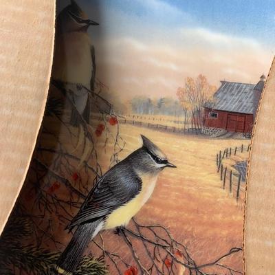 Bald Eagle Loon Birds Collectors Plate Lot w/ Certificates & Orig. Boxes