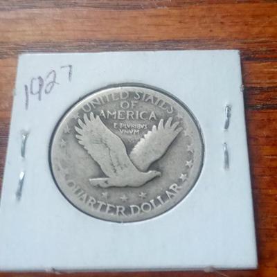 LOT 17 1927 STANDING LIBERTY QUARTER