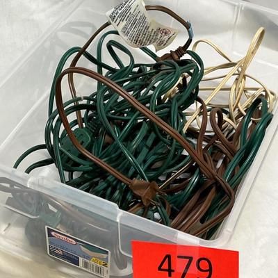 Tub of extension cords