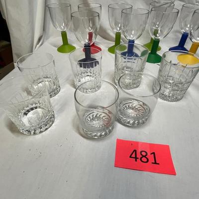 plastic & glass drink ware