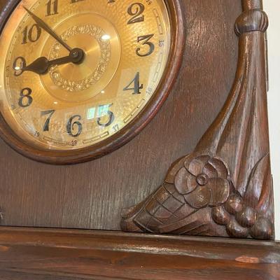 Antique Walnut Grandfather Clock