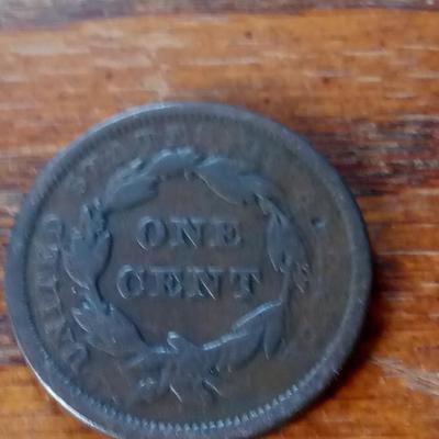 LOT 32 1848 LARGE CENT