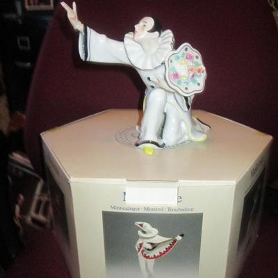 Goebel Masquerade Carnival Pierrot Figurine Archive Collection