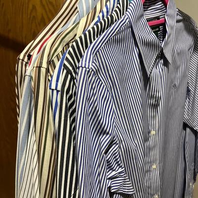 CB14- Ralph Lauren shirts(8) size Large