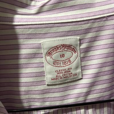 CB17- Brooks Brothers shirts (6) size 10