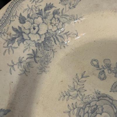 Antique Asiatic Pheasants Ironstone Platter (DR-MK)