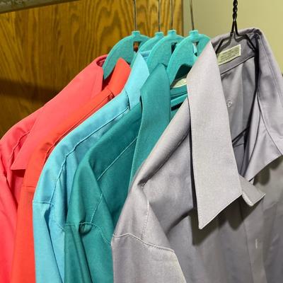 CB18- Foxcroft shirts (5), size 10