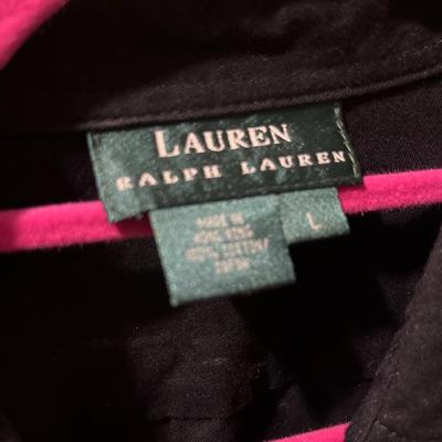 CB22- Ralph Lauren shirts (8) size Large