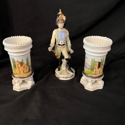 Ceramic Soldier Figurine & More (DR-MK)
