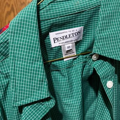 CB31- Pendleton shirts (see pics for sizes)