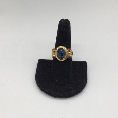 18K gold fillied ring