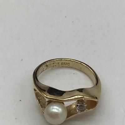 Gold filled design ring
