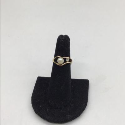 Gold filled design ring