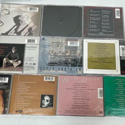 Lot 1 of 10 Music CDs - Alabama, Lou Rawls, Streisand, etc