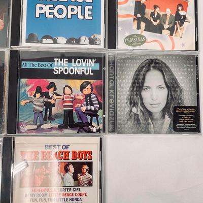 CD Lot 2 - 10 CD's - Village People, Beach Boys, Loving Spoonful, Michael Bolton etc