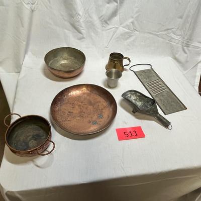 Primitive metal ware