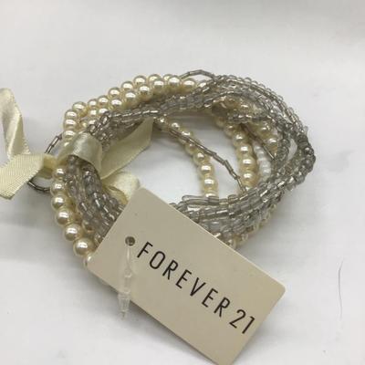 Forever 21 beaded bracelets