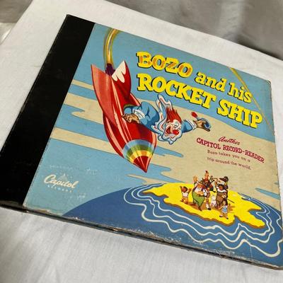 Vintag Bozo 78 records