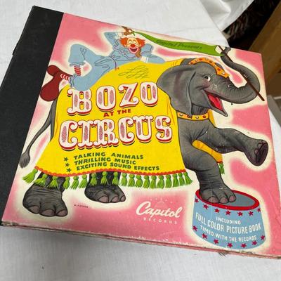 Vintag Bozo 78 records