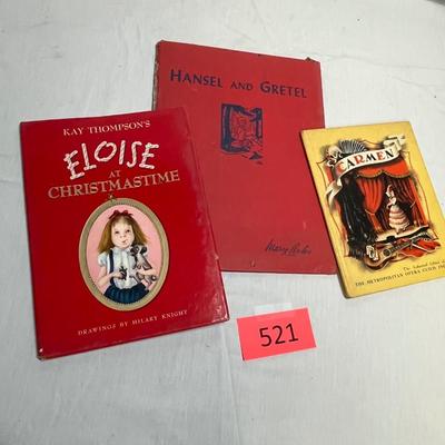 Assorted vintage kids books