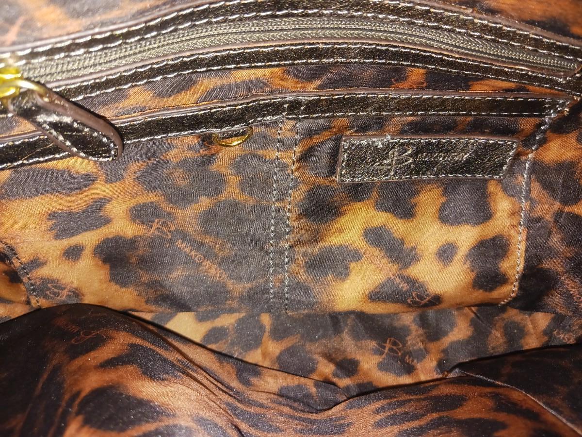 B makowsky brown leather handbag hotsell