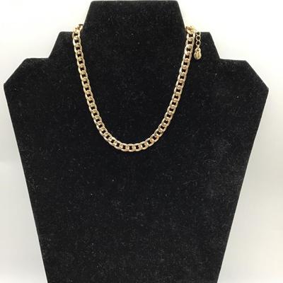 Chain choker necklace