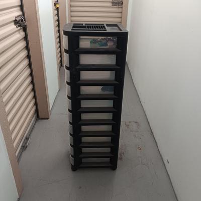 TWO IDENTICAL 10 DRAWER ORGANIZERS (ONLY 1 WAS PHOTOGRAPHED)