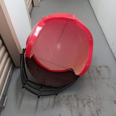 HUGE BUDWEISER PLASTIC ADVERTISING FOOTBALL HELMET