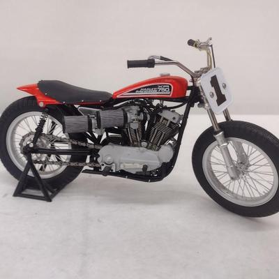 Harley-Davidson 1972 XR-750 Die Cast Motorcycle with Box (#21)
