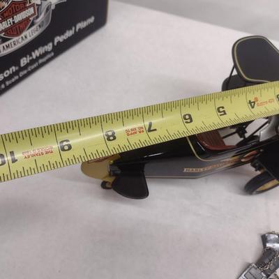 Harley-Davidson Bi-Wing Pedal Plane Die Cast with Box (#25)