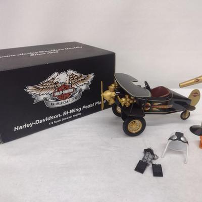 Harley-Davidson Bi-Wing Pedal Plane Die Cast with Box (#25)