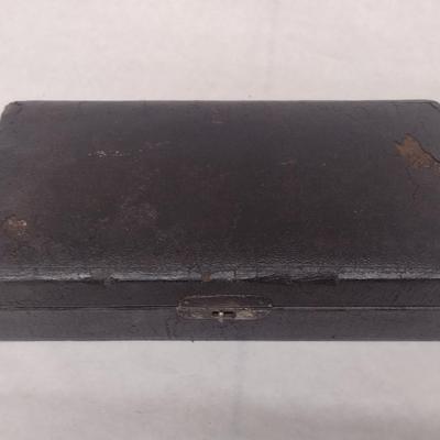 Set of Vintage Edmond Roffler and Genco Straight Blade Shavers with Celluloid Handles and Daily Shave Box (#2)