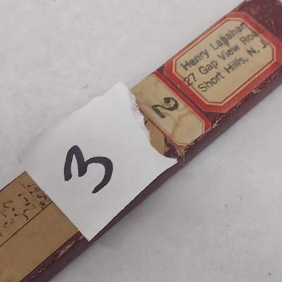 Vintage Wester Bros. Del Fi Straight Blade Shaver with Wood Grain Celluloid Handle and Box (#3)