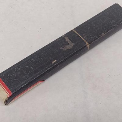 Vintage The Fisher 'Highest Quality' Straight Blade Shaver with Celluloid Handle and Box (#4)