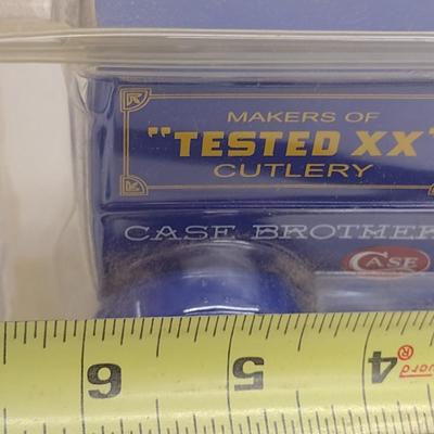 Case XX Antique Ford Delivery Truck Die Cast Coin Bank and Cutlery Set (#26)